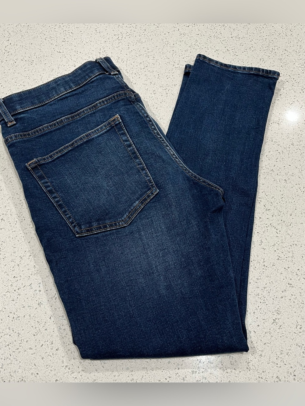 Next Men’s Blue Mid Skinny Fit Classic Stretch Jeans 34 Regular Excellent Cond